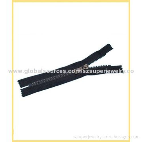 Dress long chain resin plastic zipper|resin zipper
